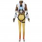 CosplayDiy Women's Outfit Overwatch Tracer Lena Oxton Cosplay Costume For Halloween