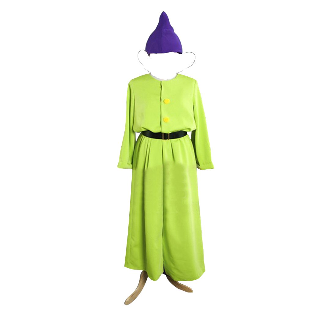 CosplayDiy Men's Snow White and the Seven Dwarfs Costume Cosplay For Party