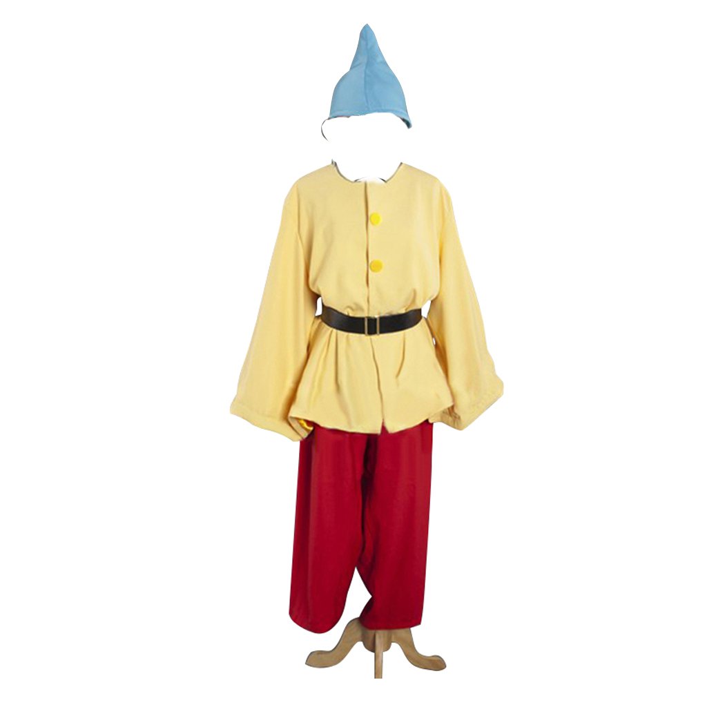 CosplayDiy Men's Snow White and the Seven Dwarfs Costume Cosplay For Party