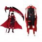Adult's Outfit RWBY Red Trailer Ruby Rose Cosplay Costume Man Version for Carnival Party