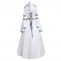 CosplayDiy Women's White Medieval Wedding Dress Victorian Style Cosplay For Party