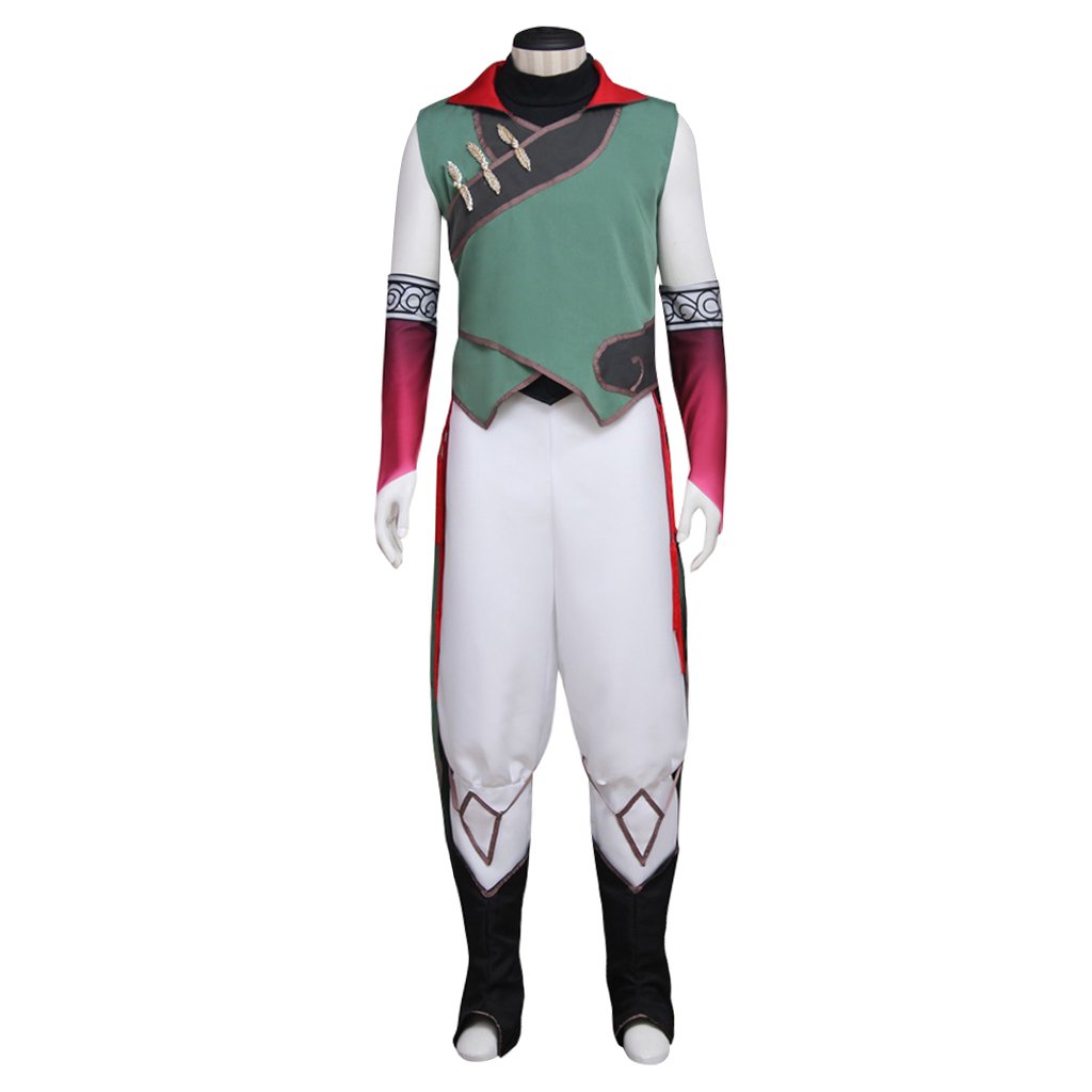 RWBY Lie Ren Outfit Costume Cosplay Adult's Custom Made Outfit for Halloween Carnival Party