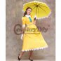 CosplayDiy Tarzan Jane Dress Adult Women Dress Yellow Party Dress For Party
