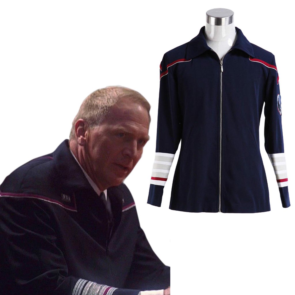 CosplayDiy Men's Jacket Star Trek:Enterprise Admiral Jacket Coat ...