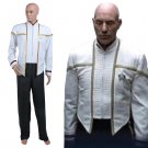CosplayDiy Men's Outfit Star Trek Insurrection Nemesis Mess White Costume Cosplay for Halloween