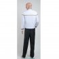CosplayDiy Men's Outfit Star Trek Insurrection Nemesis Mess White Costume Cosplay for Halloween