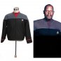 CosplayDiy Men's Jacket Star Trek Nemesis Voyager Captain Sisko Coat Jacket Costume Cosplay