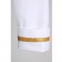 CosplayDiy Unisex Costume Star Trek Insurrection Deanna Troi White Costume Cosplay for Halloween