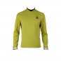 CosplayDiy Men's Shirts Star Trek Beyond Kirk Commander Yellow Shirts Top Costume Cosplay