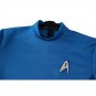 CosplayDiy Men's Shirts Star Trek Beyond Spock Science Officer Blue Shirt Top Costume Cosplay