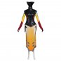 CosplayDiy Women's OW Overwatch Mercy Angela Ziegler Cosplay Costume Custom Made for Halloween