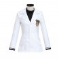 CosplayDiy Men's White Jacket Game Mystic Messenger Costume Cosplay for Halloween Carnival