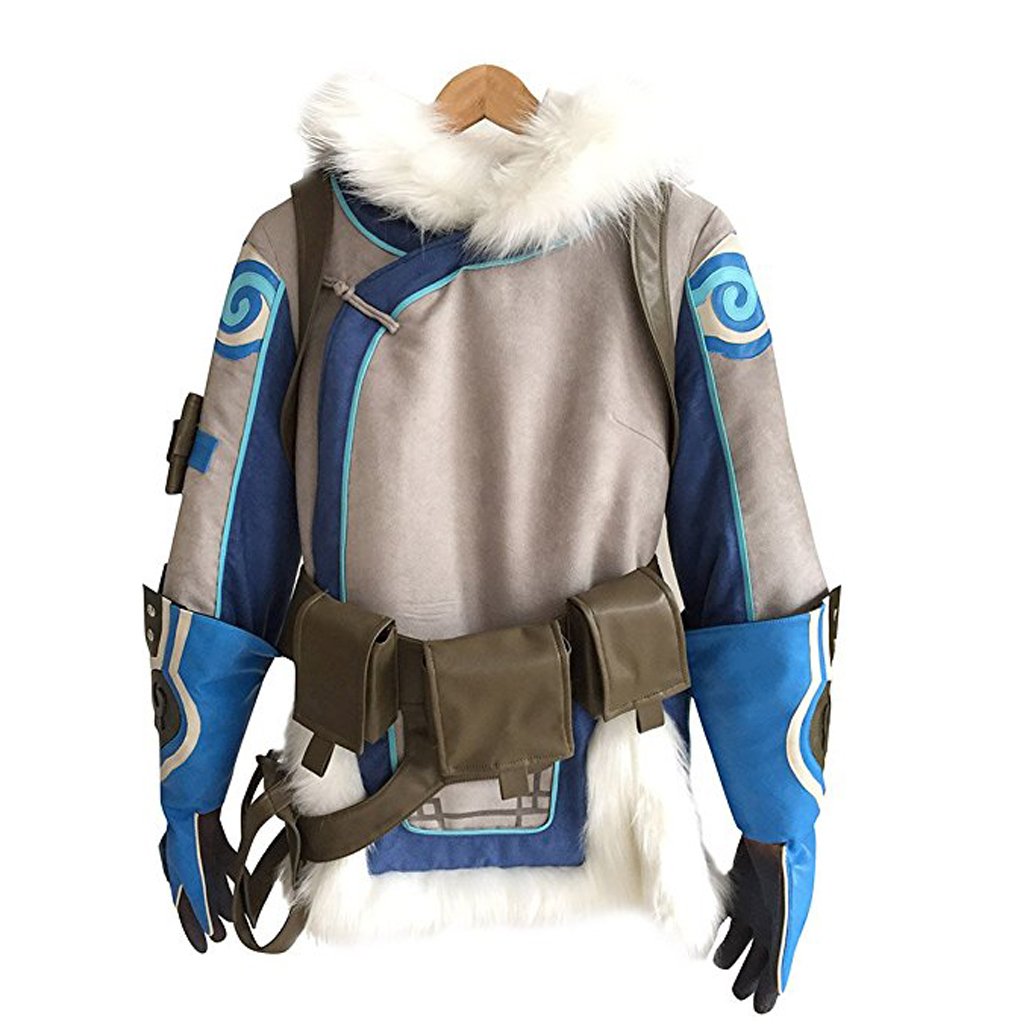 Hot Game OW Costume Dr.Mei Ling Zhou Jacket Coat Costume Cosplay for Halloween Carnival Party