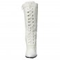Custom Made Mary Poppins White Lace Leather Boots Shoes Cosplay Accessary