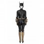 Batman:Arkham Knight Batgirl Custom Made Costume Jumpsuit Cape Cosplay for Halloween Carnival Party