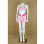 Final Fantasy XIII Serah Pink Top Skirt Costume Dress Cosplay for Halloween Party