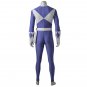 Mighty Morphin Power Rangers Men's Clothes Costume Jumpsuit Cosplay for Halloween Carnival Party
