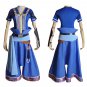 Noel Kreiss Blue Costume Cosplay Final Fantasy XIII-2 Adult's Custom Made Outfit with Boots Cosplay