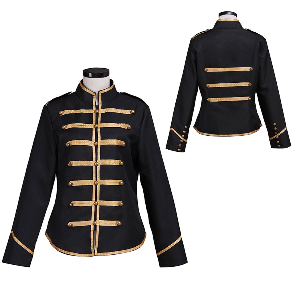 Adult's Top Cosplay My Chemical Romance Parade Military Coat Jacket Costume Cosplay