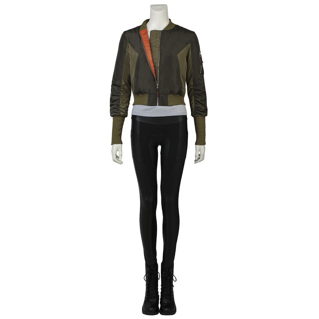 Ghost in the Shell Kusanagi Motoko Custom Made Jacket Pants Costume Cosplay for Halloween Party