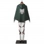 2017 Attack on Titan Mikasa Ackerman Jacket Shirt Pants Cloak Costume Cosplay