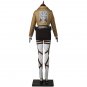 2017 Attack on Titan Mikasa Ackerman Jacket Shirt Pants Cloak Costume Cosplay