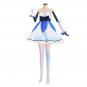 Game OverWatch Custom Made Mei Dress Cloaks Gloves Stocking Costume Cosplay for Party