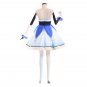 Game OverWatch Custom Made Mei Dress Cloaks Gloves Stocking Costume Cosplay for Party