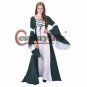 Medieval/renaissance dresses beautiful dark green dress