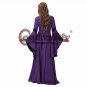 Lady Dress Vintage Medieval Victorian Dress Deep purple Custom Made