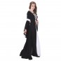 Medieval/renaissance dresses lady's dress custom made classic black and white