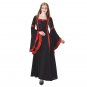 Cosplaydiy Renaissance Medieval Dress Black And Red Hoody Custom Made