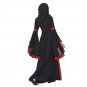 Cosplaydiy Renaissance Medieval Dress Black And Red Hoody Custom Made