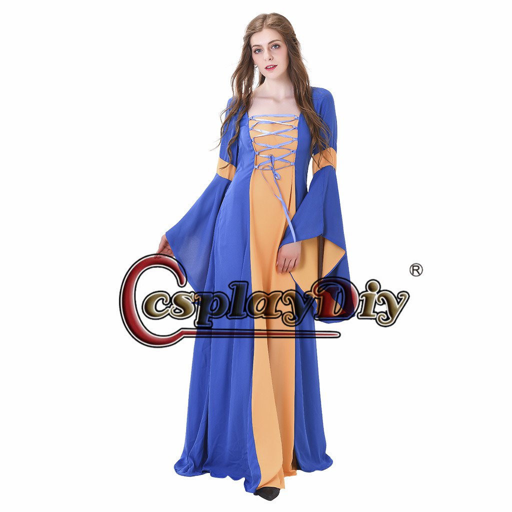 Cosplaydiy Medieval Renaissance Gowns Ladys Dress Custom Made 3738