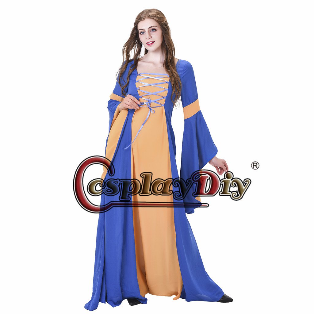 Cosplaydiy Medieval Renaissance Gowns Ladys Dress Custom Made 6538