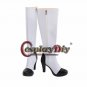 Cosplaydiy Rwby Neo Leather White&Black Cosplay Shoes Custom Made