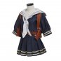 Sucker Punch Cosplay Emily Cosplay Costume Uniform Skirt Women's Costume Custom Made