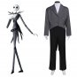 The Nightmare Before Christmas Jack Skellington Cosplay Costume Men's Suits Uniform Costume