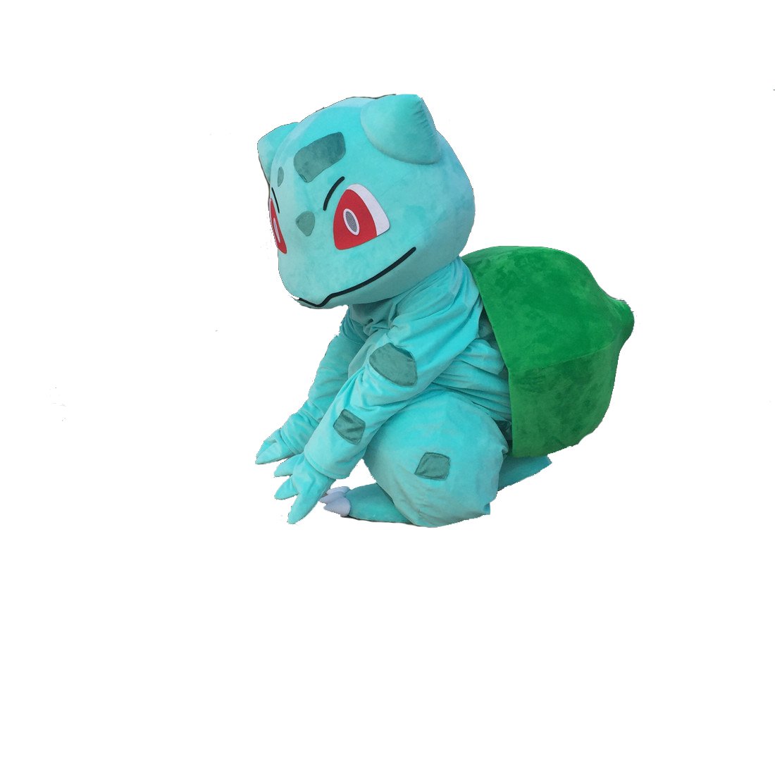Game Pokemon Bulbasaur Cartoon Character Animal Pocket Monster Dress Mascot Costume Cosplay