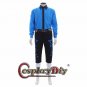 Fnaf toy bonnie human Costume Uniform Cosplay Men's Belt pants Blue&Black Suits Custom Made