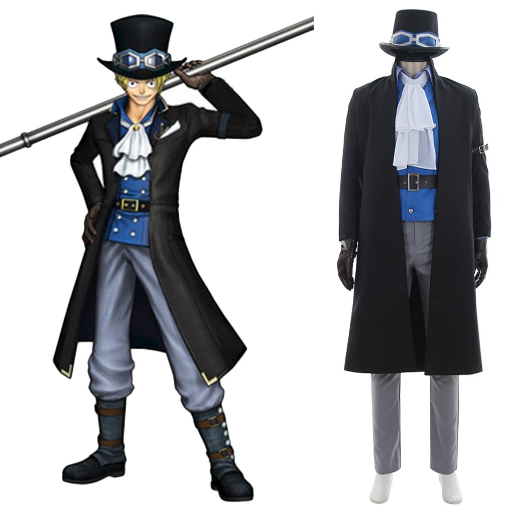 Cosplaydiy One Piece Sabot Costume Cosplay Men's Costume for Party ...