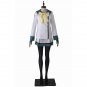 Twin Star Exorcists Cosplay Costume Adashino Benio Dress Costume White School Cosplay Uniform