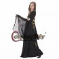 Women's Dress Renaissance Medieval Black Costume Cosplay Dress Gown Halloween Long Dress