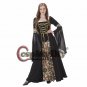 Women's Dress Renaissance Medieval Black Costume Cosplay Dress Gown Halloween Long Dress