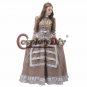 Victorian Era Dress Gothic Renaissance Medieval Period Gown Costume Theatre Clothing Custom-made