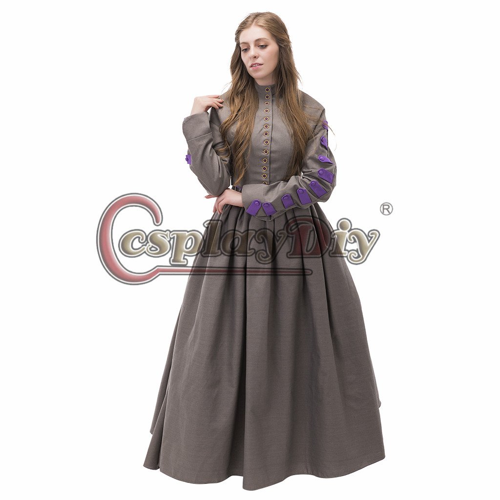CosplayDiy Women's Dress Victorian Gothic Civil War Ball Gown Southern ...