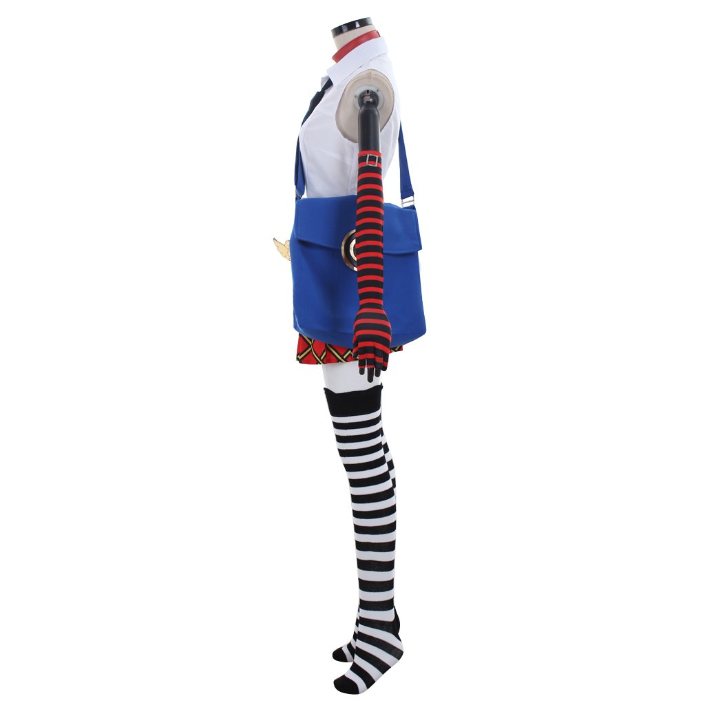 Custom Made Anime Persona 4 Golden Marie Cosplay Costume Girl s School 
