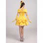 Belle Short Version Yellow Dress Beauty and the Beast Princess Belle Short Dress For Party
