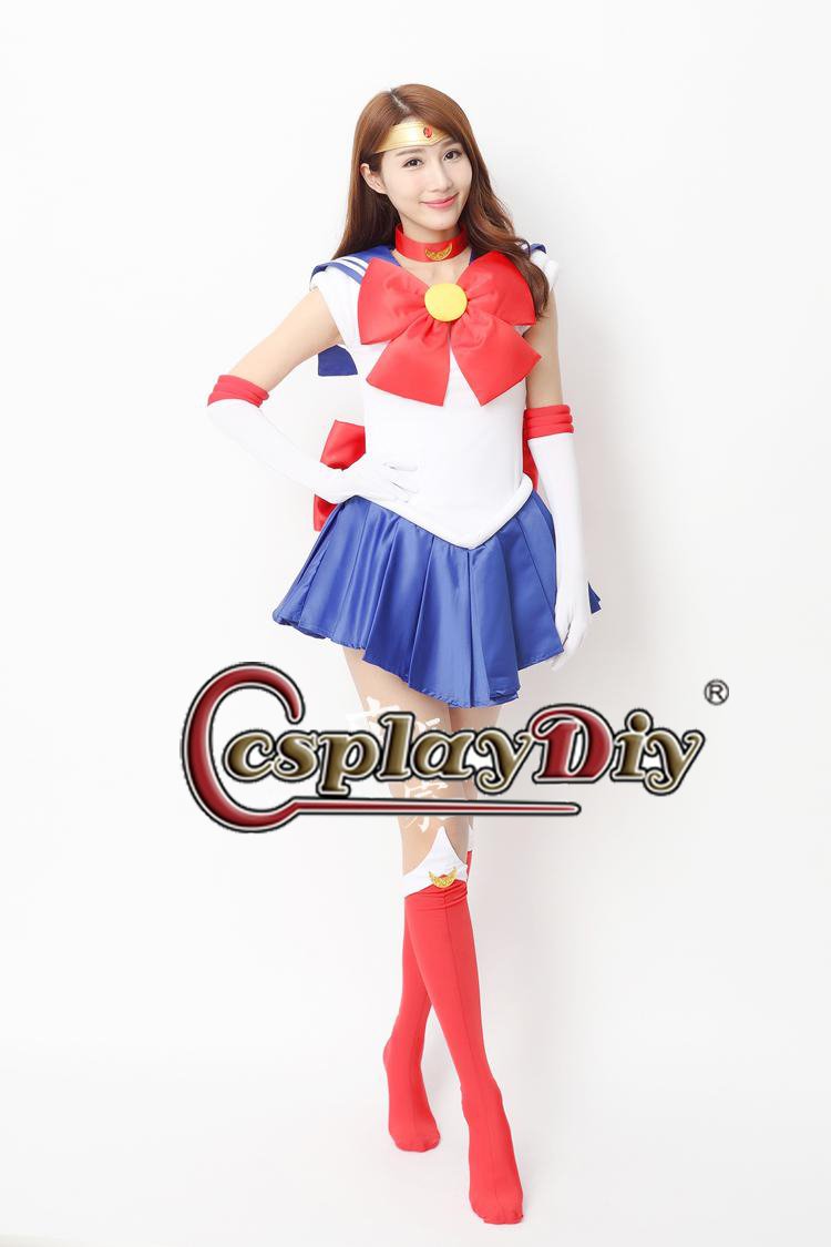 CosplayDiy Sailor Moon Cosplay Dress Women's Cosplay Costume Halloween