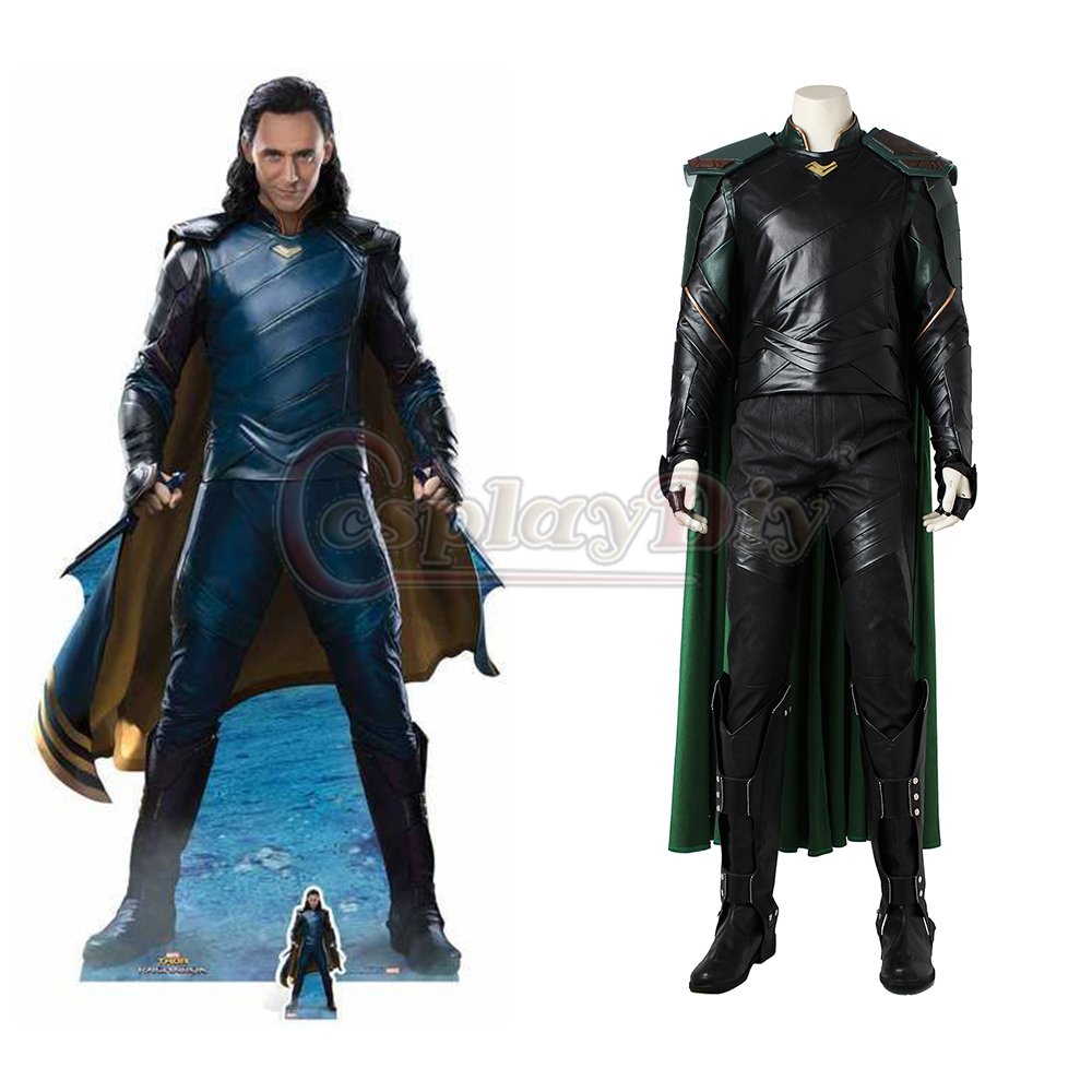 Cosplaydiy THOR 3 Ragnarok Loki Cosplay Costume Men's costume For ...